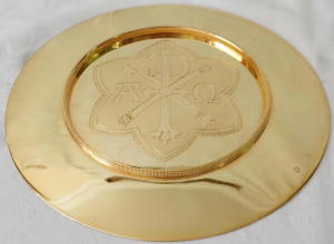 Solid silver gilt antique French Gothic Chalice.